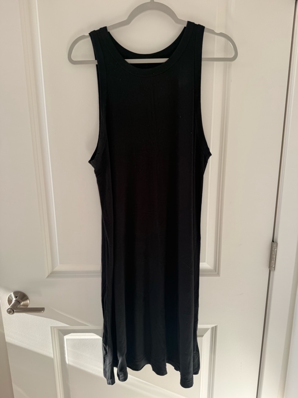 a new day Black Sleeveless Midi Dress